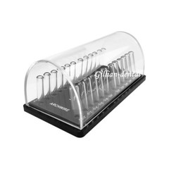 Dental Orthodontic Arch Wire Storage Box Archwires Organizer Holder Round Cases
