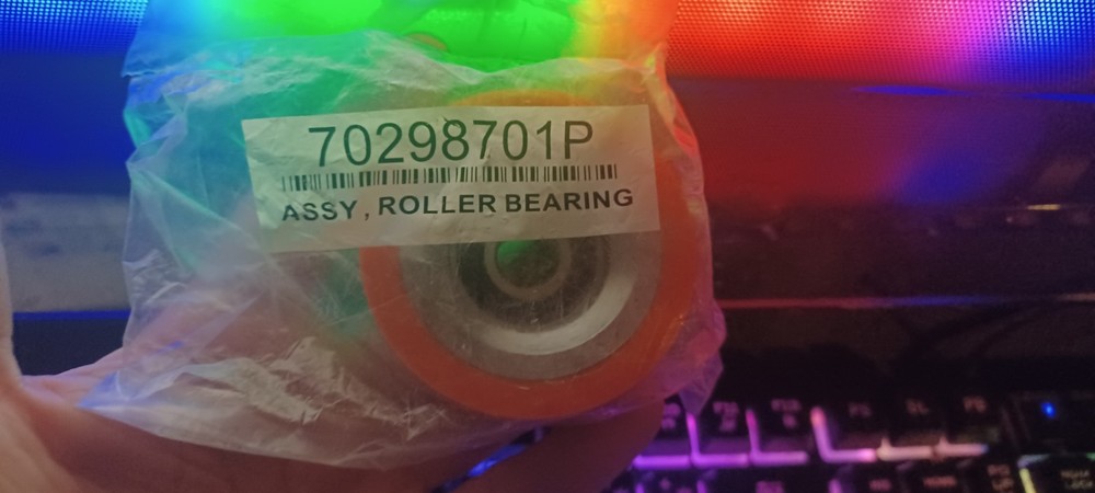 70298701P 1 Piece QUALITY ORANGE ROLLER BEARING FOR HUEBSCH/ SQ/ IPSO DRYER