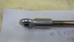 1/2 Inch SAE Female Spherical Rod End Bearing, Ball Socket, Ball Joint, New, I5