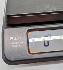 AWS Postal Digital Shipping Scale PS-25KG Battery or AC Powered 55lbs. x 0.01lbs