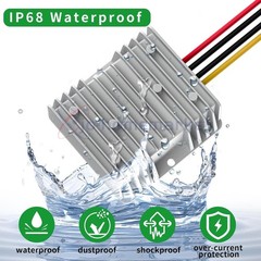 20A 240W DC 18V 20V 24V 36V 48V to 12V Step Down Voltage Converter with Fuse