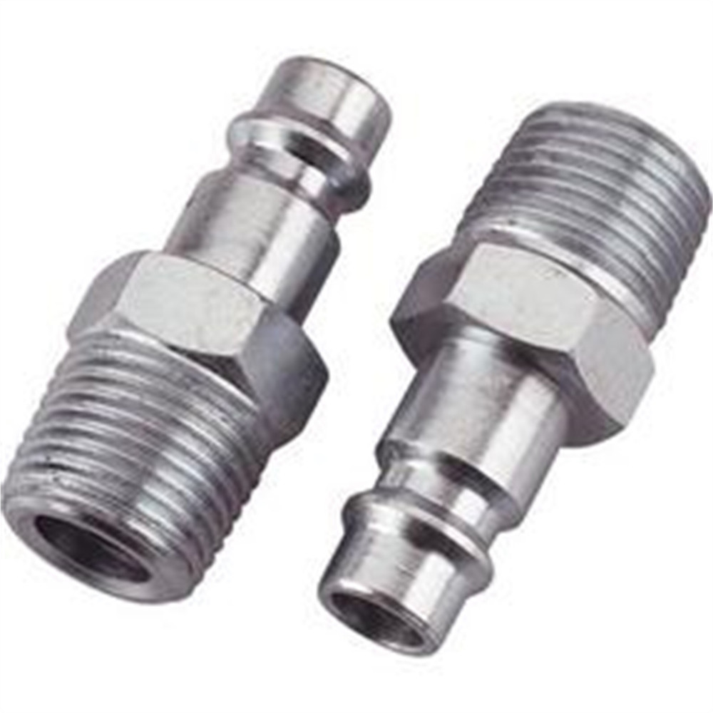 Milton S-760-1 Milton Industries HI-Flo V-Style 1/4″ MNPT Steel Plug 2/cd