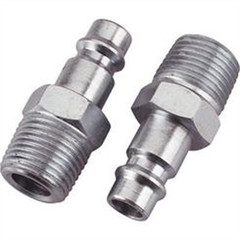 Milton S-760-1 Milton Industries HI-Flo V-Style 1/4″ MNPT Steel Plug 2/cd