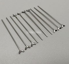 10 Dental Ball Retainer J Clasp Oblique Clasps Bars Ball-Type Y-Type Scheu Style