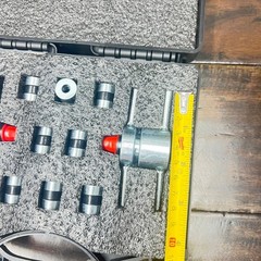 Process Tube Adapter Kit, HVAC AC Refrigerant Charging & Recovery Tool.