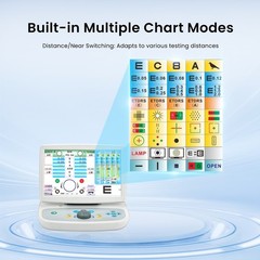 Optical Digital Automatic Phoropter CE Approved Auto Refractometer