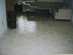 3 HEXAGON SLATE TEXTURE CONCRETE FLOOR TILE MOLDS 12×12 CRAFT TILES @ $0.30 EACH