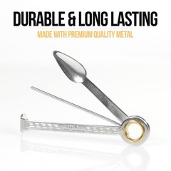 100% Authentic Czech Stainless Steel 3 in 1 Pipe Tool 1 Count (Pack of 1)