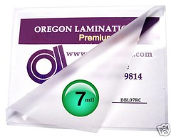 7 Mil Small Menu Hot Laminating Pouches 11-1/2 x 17-1/2 [100/pack] Clear