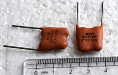 1000 pF 500 V Silver Mica Capacitors.K31-11 Lot of 50. New