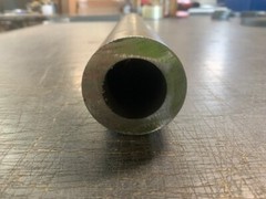 2.5″ OD x 3/8″ Wall DOM Seamless Round Tube x 3″ Long, Mild Steel Tubing
