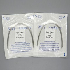 Dental Orthodontic Super Elastic Round Niti Arch Wires Upper + Lower 012-020