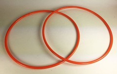 2 Drive Belts Round Urethane for Universal Products UBS 14UL BandSaw Made in USA