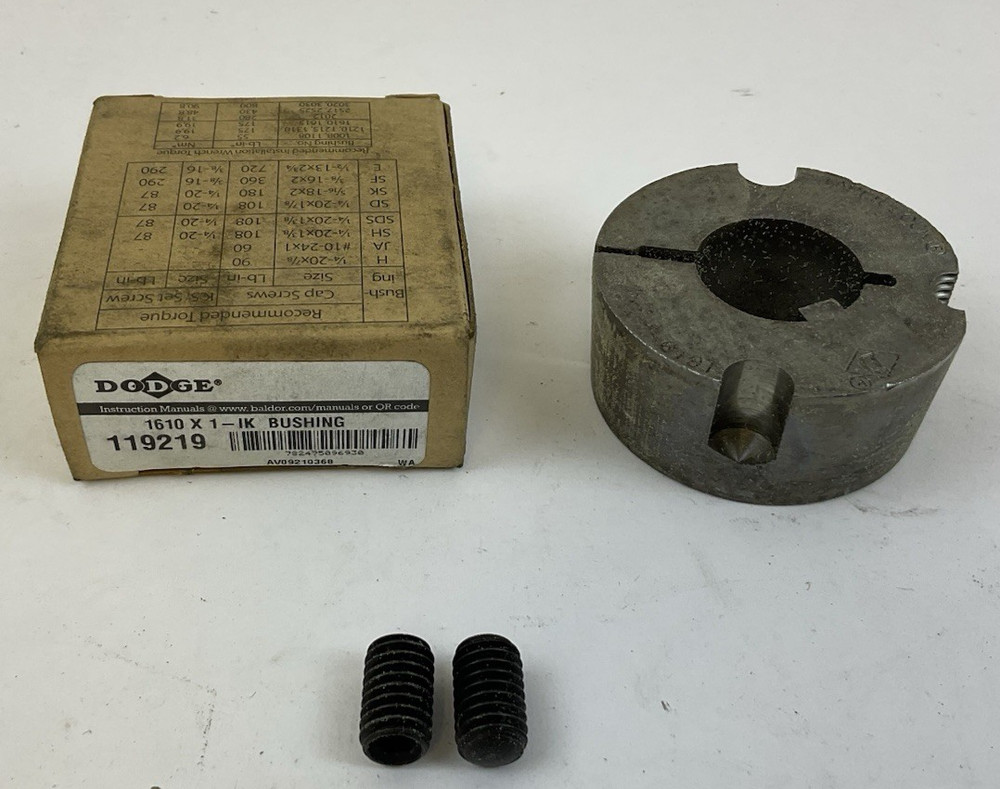 DODGE 1610X1-IK 119219 – TAPER LOCK BUSHING