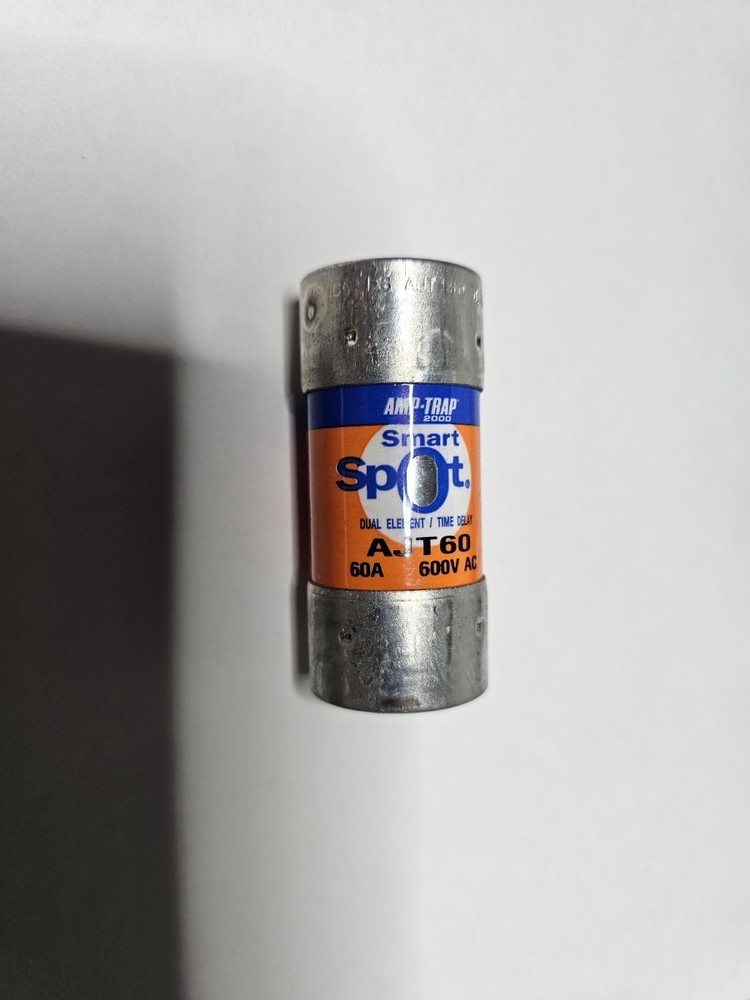 NOS Ferraz Shawmut AJT60 60A 600V AC Class J Smart Spot Fuse