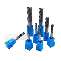 High Quality CNC End Mill Set Carbide Tungsten Steel 4 Fultes Milling Cutter