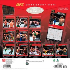 UFC Championship Bouts OFFICIAL | 2027 12×24″ (Hanging) Wall Calendar