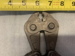 Vintage Nicopress Crimping Tool SET. National Telephone Supply Co Cleveland