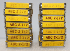 2 Boxes of 5 – Bussmann ABC2-1/2 250V 2-1/2 Amp Ceramic 1/4″ x 1-1/4″ Fast Act
