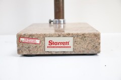 Starrett Granite Surface Plate Indicator Stand 8×12″ w Brown Sharpe Dial Gage #9