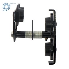 1100 lbs/0.5 Ton Double Wheel I-Beam Trolley Alloy Steel 55-135mm Adjustable