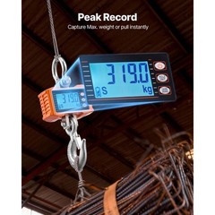 Uimoso Digital Crane Scale 4400 lbs/2000 kg Industrial Heavy-Duty Hanging Scale