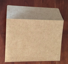 A7 Kraft Invitation Envelopes ~ Brown / 50 Pcs ~ 5×7 = 5.25×7.25 ~ Self Seal