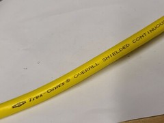 TPC 61406 18/6C Trex-Onics Braid-Shielded Continuous Flex 600V Cable Yellow/10ft