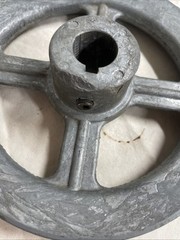 CDC Chicago Die Casting 600-B 6in OD 7/8in Bore 3/4in Pitch Steel Pulley