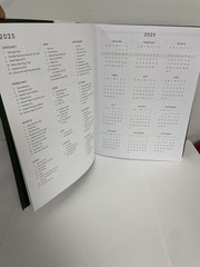 Punch Studio 12 Months Green Floral 2025 Planner Monthly & Weekly Planner