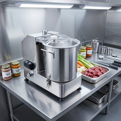 Hakka Commercial Food Processor 6L/9L/12L Electric Heavy-Duty Vegetable Cutter