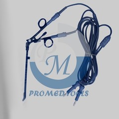 “Stammberger Bipolar Suction Forceps 45° Up Tip w/ 3m Cord – ENT Surgery”