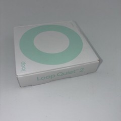 Loop Quiet 2 Earplugs Mint Reusable Noise Reduction Sleep Travel NEW Sealed