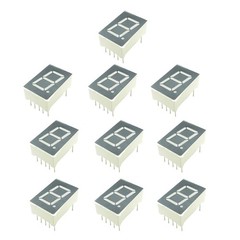 100 × LED Digit Display Red 7 Segment 0.5″ Common Anode Digital Number Wholesale