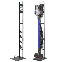 BRIGHTSHOW Vacuum Stand for Dyson V15 V11 V10 V8 V7 V6 Stable Metal Storage