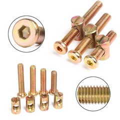 Crib Screws Hardware Replacement Kit -25 Set 25 sets, galvanized