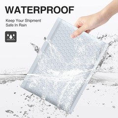 Brand New Bubble Mailers White 4×8 Inch 50 Pack