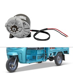 Electric Gear Reduction DC Motor High Power 12V 250W For E-Bike Scooter ATV USA