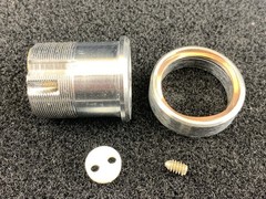 BEST 30H-40H? 492Y Commercial Door Lock Cylinder Bezel Trim brushed SS