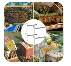 4Pc Beehive Frame Holder, Stainless Steel Beehive Frame Perch, Full Frame Suport
