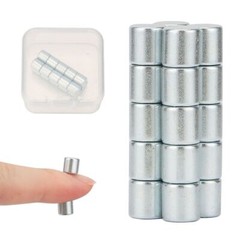 20/60/100pcs Neodymium Rare Earth Strong Cylinder Disc Magnet N35 1/4″x1/4″ Rod