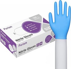 Daddy’s Choice Nitrile Gloves 100Pcs Disposable Medium (Pack of 100)