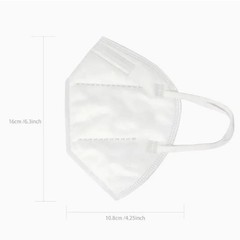 50PCS KN95 5-Layer Face Mask Disposable Breathable Earloop Masks