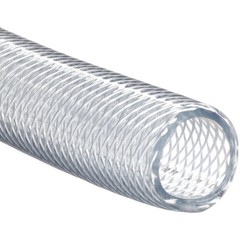 3/4″ ID x 1″ OD x 100′ – High Pressure, Reinforced, Braided PVC Vinyl Tubing