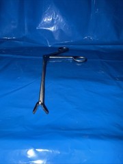 7″ Spurling Rongeur, Angled Down, 4mm Bite