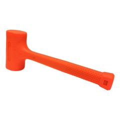 2 Lbs Dead Blow Rubber Mallet 2″ x 2″ Face Hammer Non-Marring