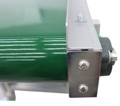 Inclined Belt Conveyor 59”x15.7” Transportation Machine Load 88Lbs 110V 120W