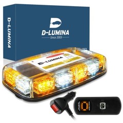 72 LED Roof Top Mini Strobe Beacon Light Bar Magnetic Mount for Vehicles
