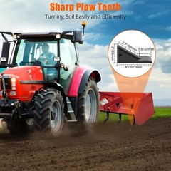 18″ Box Blade Shank Tractor Scarifier Shank Teeth w/ 4 Holes for Digging Plowing