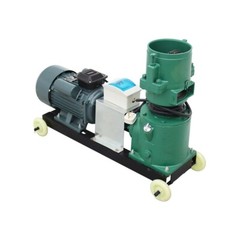 5mm Animal Feed Pellet Mill Machine Feed Granulator Machine 2 Head Rollers 220V